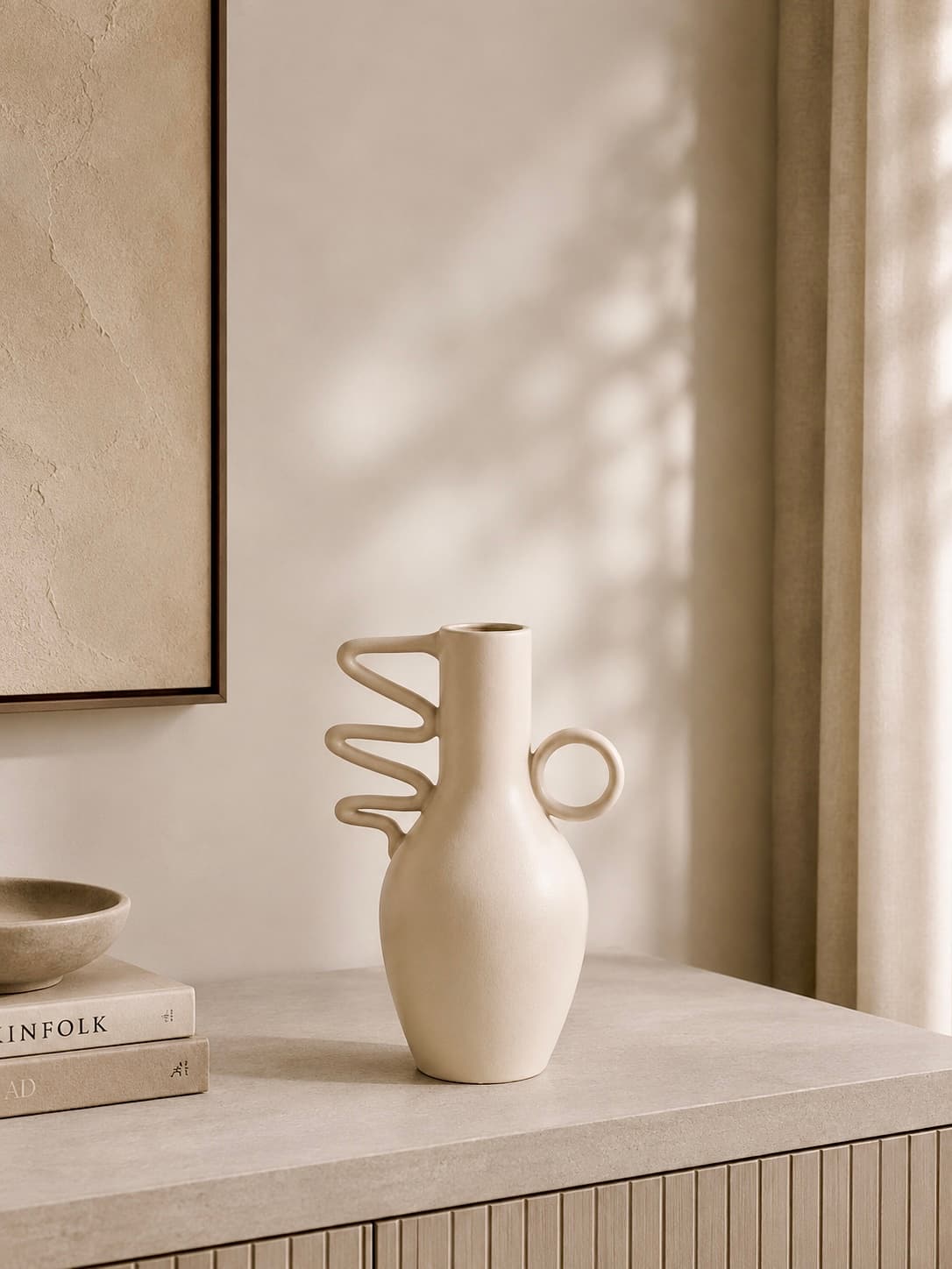 Abstract Sculptural Vase